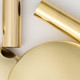 Cast Brass Wall Mount Two Light Wall Sconce (642-PB)