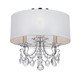 Othello Three Light Semi Flush Mount (6623-CH-CL-MWP_CEILING)