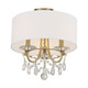 Othello Three Light Semi Flush Mount (6623-VG-CL-MWP_CEILING)