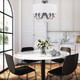 Othello Five Light Chandelier (6625-MK-CL-MWP)
