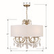 Othello Five Light Chandelier (6625-VG-CL-S)