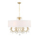 Othello Eight Light Chandelier (6628-VG-CL-MWP)