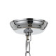 Othello Five Light Chandelier in Polished Chrome (60-6825-CH-CL-S)