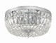 Ceiling Mount Three Light Flush Mount (714-CH-CL-MWP)