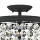 Archer Three Light Semi Flush Mount (783-BF-CL-SAQ)