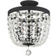 Archer Three Light Semi Flush Mount (783-BF-CL-SAQ)