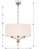 Mirage Three Light Mini Chandelier (8005-PN)