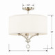 Mirage Three Light Semi Flush Mount (8005-PN_CEILING)