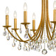 Bridgehampton Eight Light Chandelier (8828-GA-CL-SAQ)