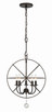 Solaris Five Light Mini Chandelier (9224-EB)
