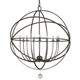 Solaris Nine Light Chandelier (9229-EB)