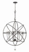 Crystorama - 9229-EB - Nine Light Chandelier - Solaris - English Bronze
