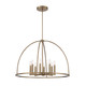 Crystorama - ABB-3008-VG - Eight Light Chandelier - Abbott - Vibrant Gold