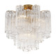 Addis Four Light Semi Flush Mount (ADD-300-AG-CL_CEILING)