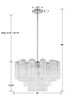 Addis Nine Light Chandelier (ADD-308-CH-CL)