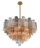 Addis 16 Light Chandelier in Aged Brass (60-ADD-316-AG-AU)