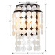 Brielle Two Light Wall Sconce in Dark Bronze (60-BRI-3002-DB)
