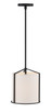 Carlyn One Light Pendant (CAR-9201-BK)