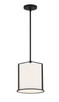 Carlyn One Light Pendant (CAR-9201-BK)