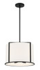 Carlyn Four Light Pendant (CAR-9204-BK)