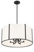Carlyn Six Light Pendant (CAR-9206-BK)