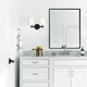 Colton Two Light Wall Sconce (COL-102-BK)