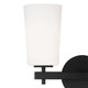 Colton Two Light Wall Sconce (COL-102-BK)