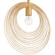 Doral One Light Pendant (DOR-B7701-RG)