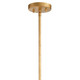 Doral One Light Pendant (DOR-B7701-RG)