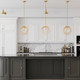 Doral One Light Pendant (DOR-B7701-RG)
