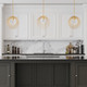 Doral One Light Pendant (DOR-B7701-RG)