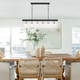 Emory Six Light Chandelier (EMO-5407-BF)