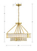 Farris Six Light Chandelier (FAR-6006-AG)