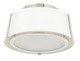 Fulton Two Light Semi Flush Mount (FUL-903-PN)