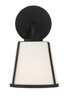 Fulton One Light Wall Sconce (FUL-911-BK)