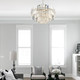 Hayes 12 Light Chandelier (HAY-1405-PN)