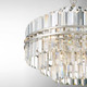 Hayes 12 Light Chandelier (HAY-1405-PN)