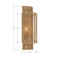 Jayna Two Light Wall Sconce (JAY-A5002-BS)
