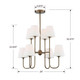 Keenan Eight Light Chandelier (KEE-A3008-VG)