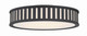 Crystorama - KEN-8305-BF - Four Light Flush Mount - Kendal - Black Forged