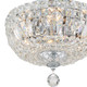 Roslyn Four Light Flush Mount (ROS-A1004-CH-CL-MWP)