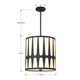 Royston Four Light Pendant (ROY-805-BK)