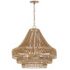 Silas Six Light Chandelier (SIL-B6006-BS)