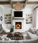 Silas Six Light Chandelier (SIL-B6006-BS)