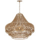 Silas Six Light Chandelier (SIL-B6006-BS)
