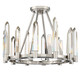 Crystorama - WAT-B2004-PN - Four Light Semi Flush Mount - Watson - Polished Nickel