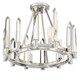 Watson Four Light Semi Flush Mount (WAT-B2004-PN)
