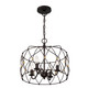 Zucca Four Light Pendant (ZUC-A9030-EB-GA)