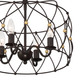 Zucca Four Light Pendant (ZUC-A9030-EB-GA)