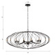 Zucca Ten Light Chandelier (ZUC-A9039-EB-GA)